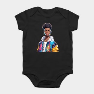 Afro Hair Baby Bodysuit